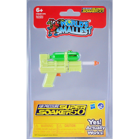 WORLDS SMALLEST SUPER SOAKER WORLD SMLST 576